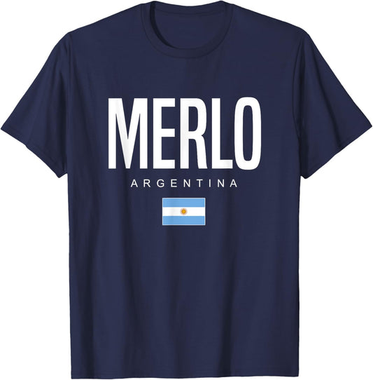 Merlo Argentina T-Shirt - T-Shirt | Navy