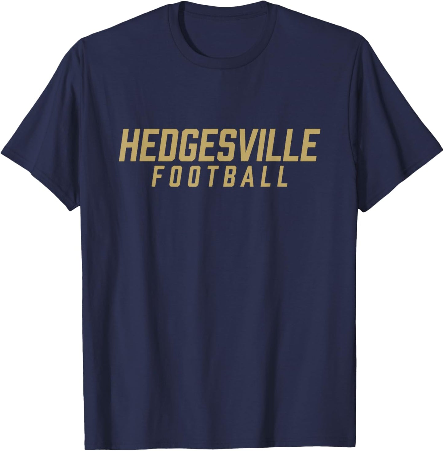 Hedgesville High School Football Team T-Shirt - T-Shirt | Navy