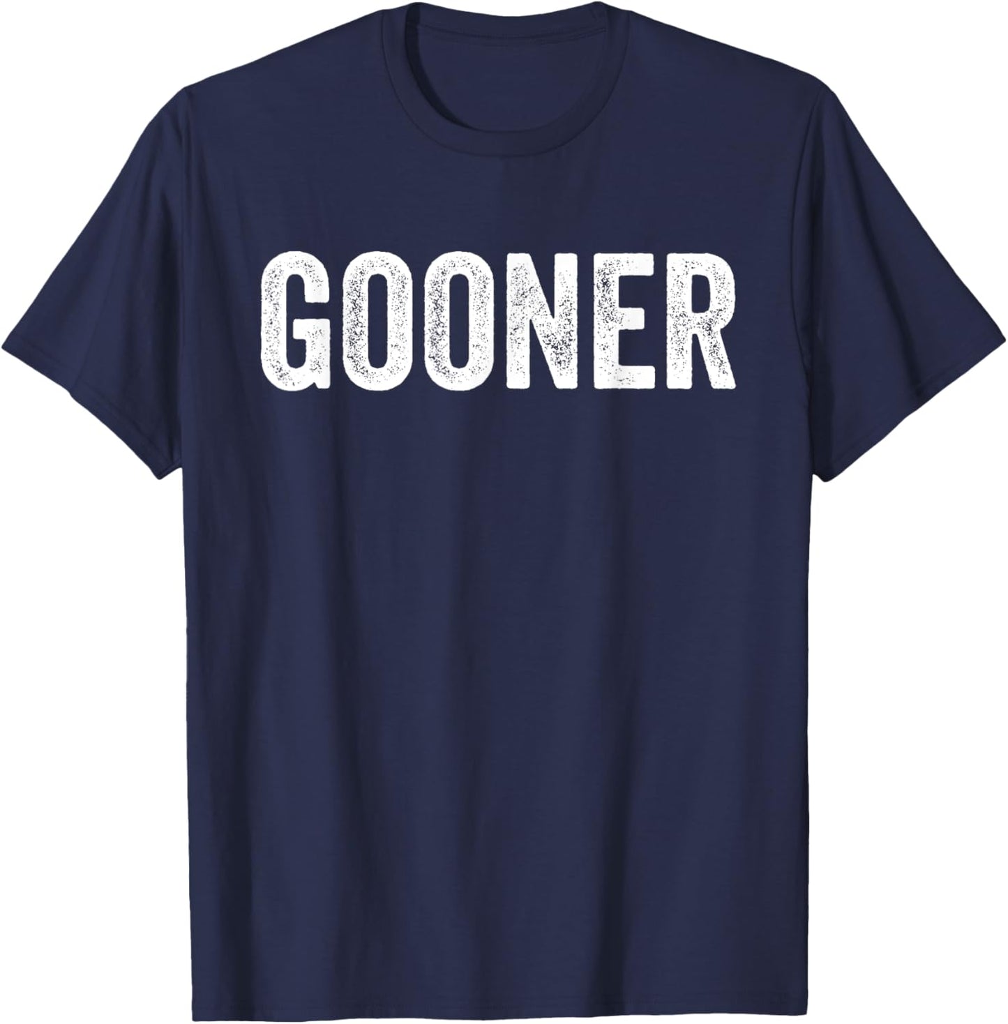 Gooner Funny Cringe Meme Goon T-Shirt - T-Shirt | Navy