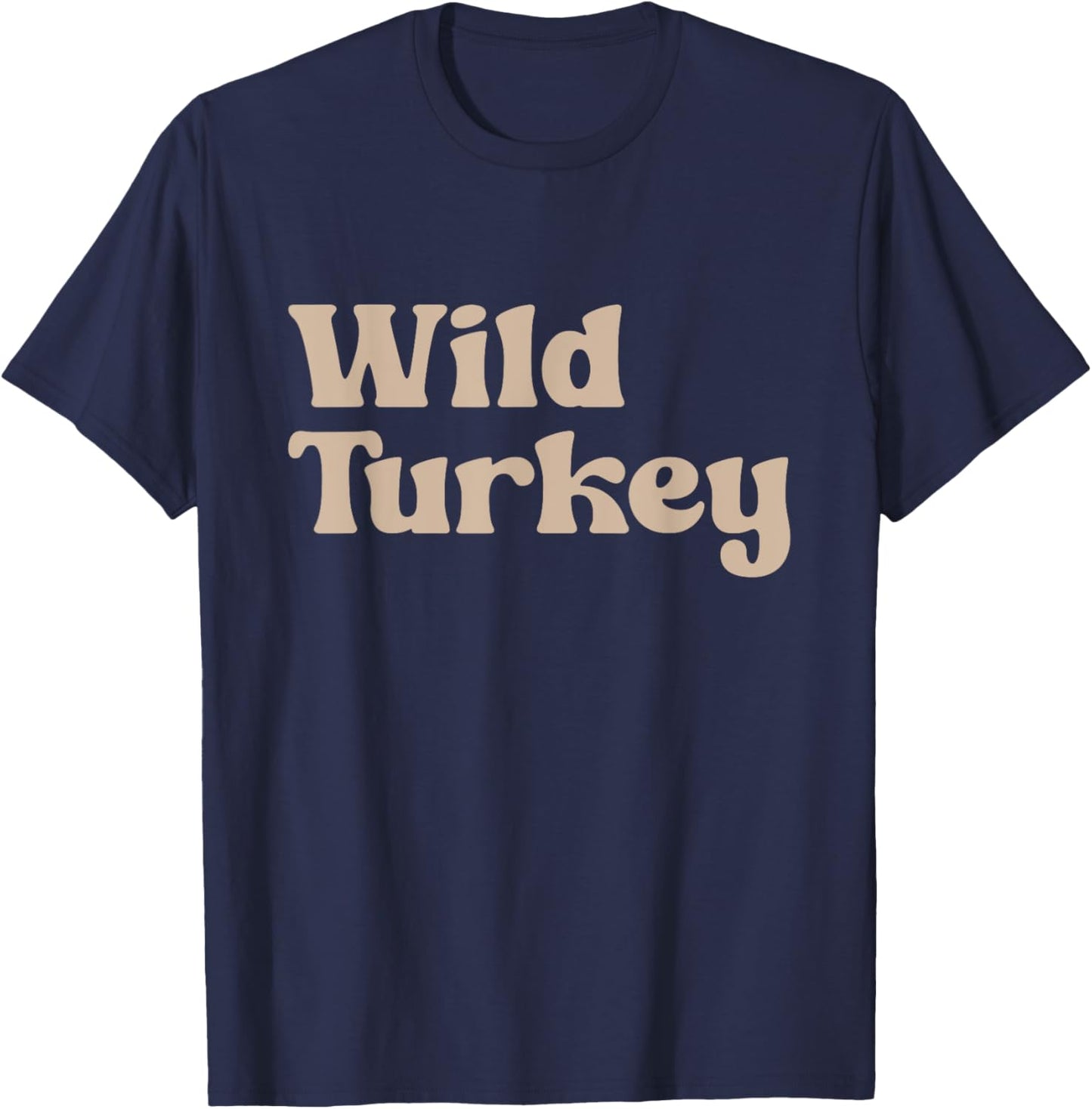 Kids Thanksgiving For Boys Girls Toddler Sibling Wild Turkey T-Shirt - T-Shirt | Navy