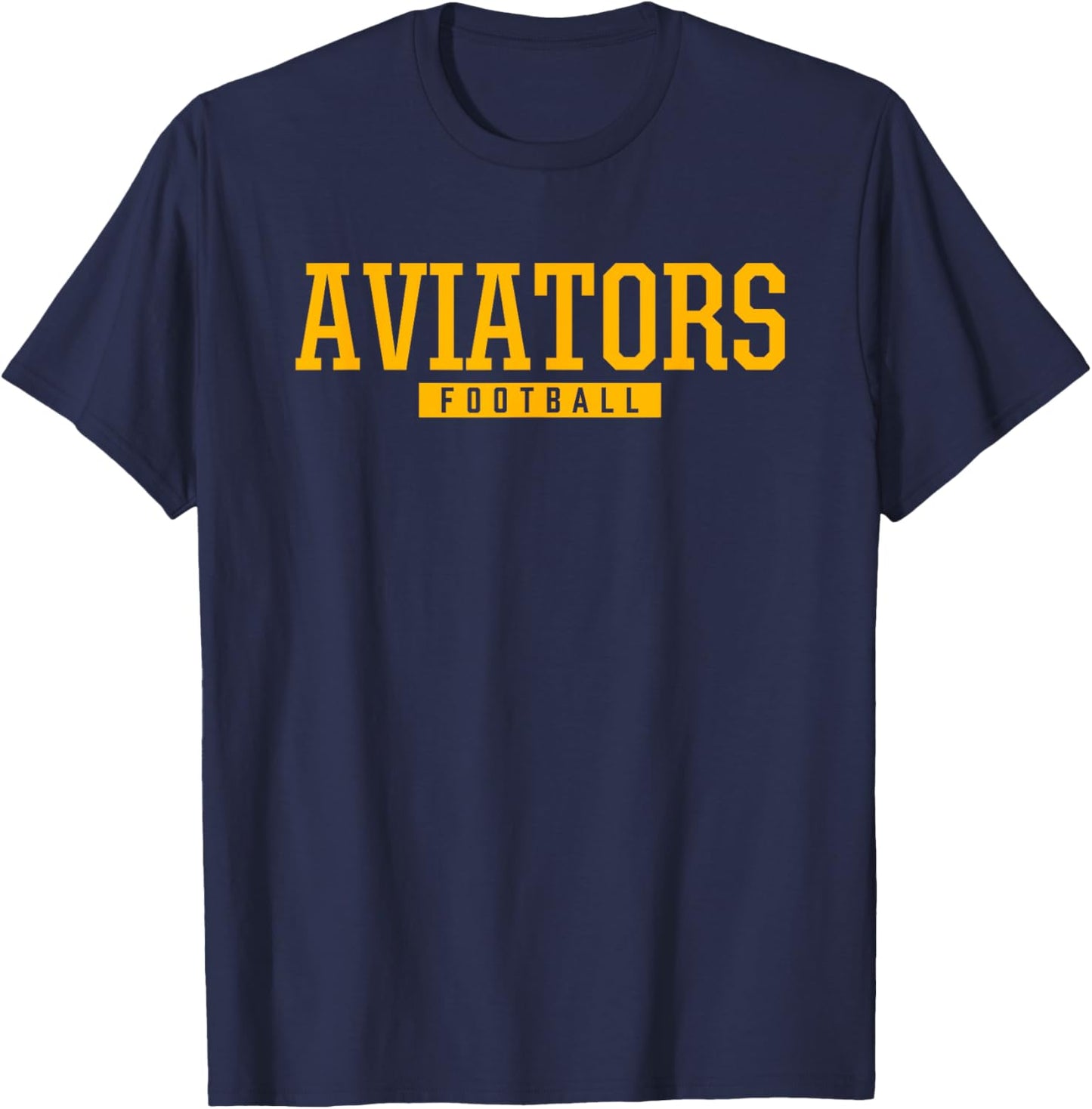 Sycamore Aviators Football HS T-Shirt - T-Shirt | Navy