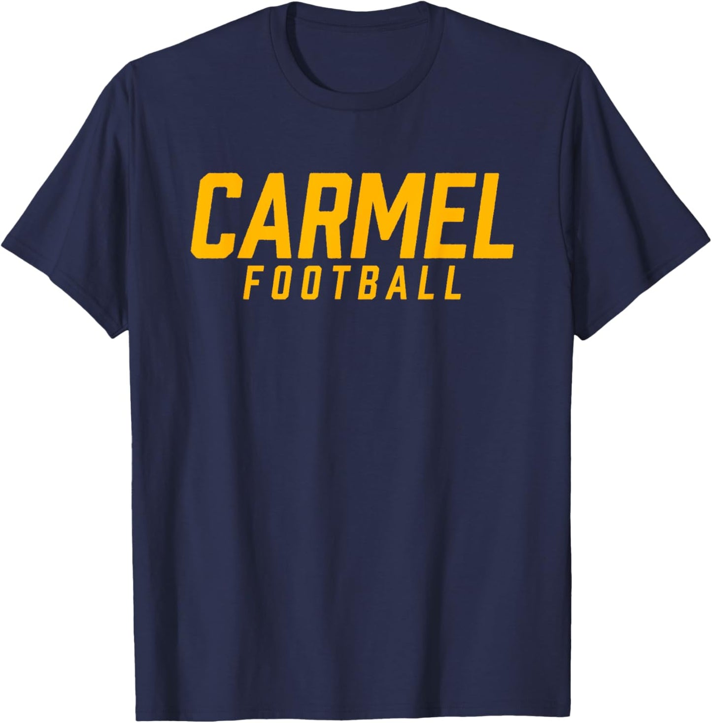 Carmel High School Football Team T-Shirt - T-Shirt | Navy