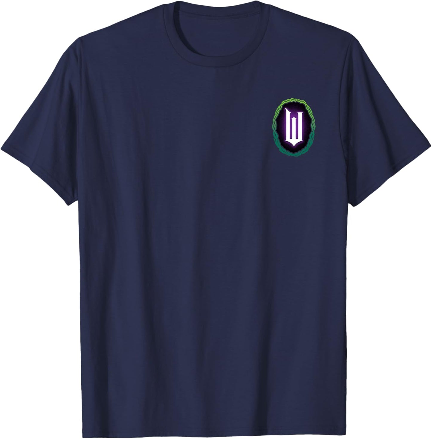 Wicked Elphaba Front & Back T-Shirt - T-Shirt | Navy