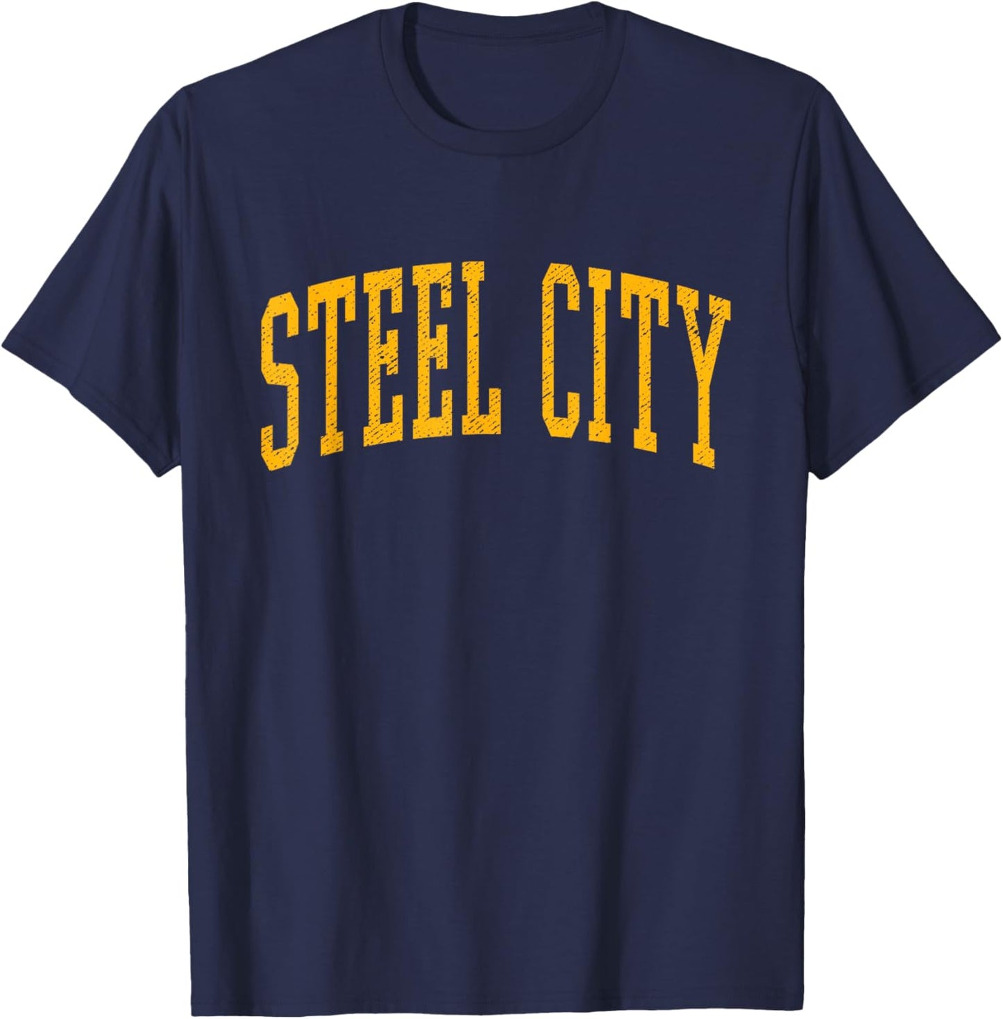 Steel City Vintage Pittsburgh T-Shirt - T-Shirt | Navy