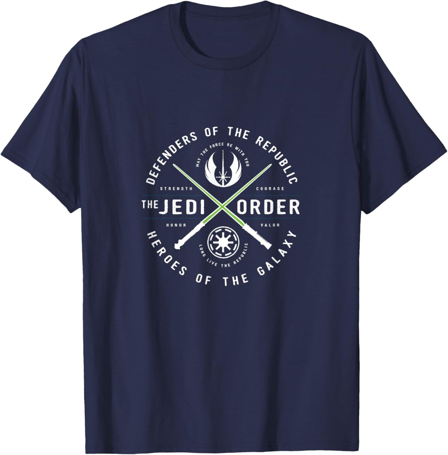 Star Wars The Jedi Order Defenders of the Republic T-Shirt - T-Shirt | Navy