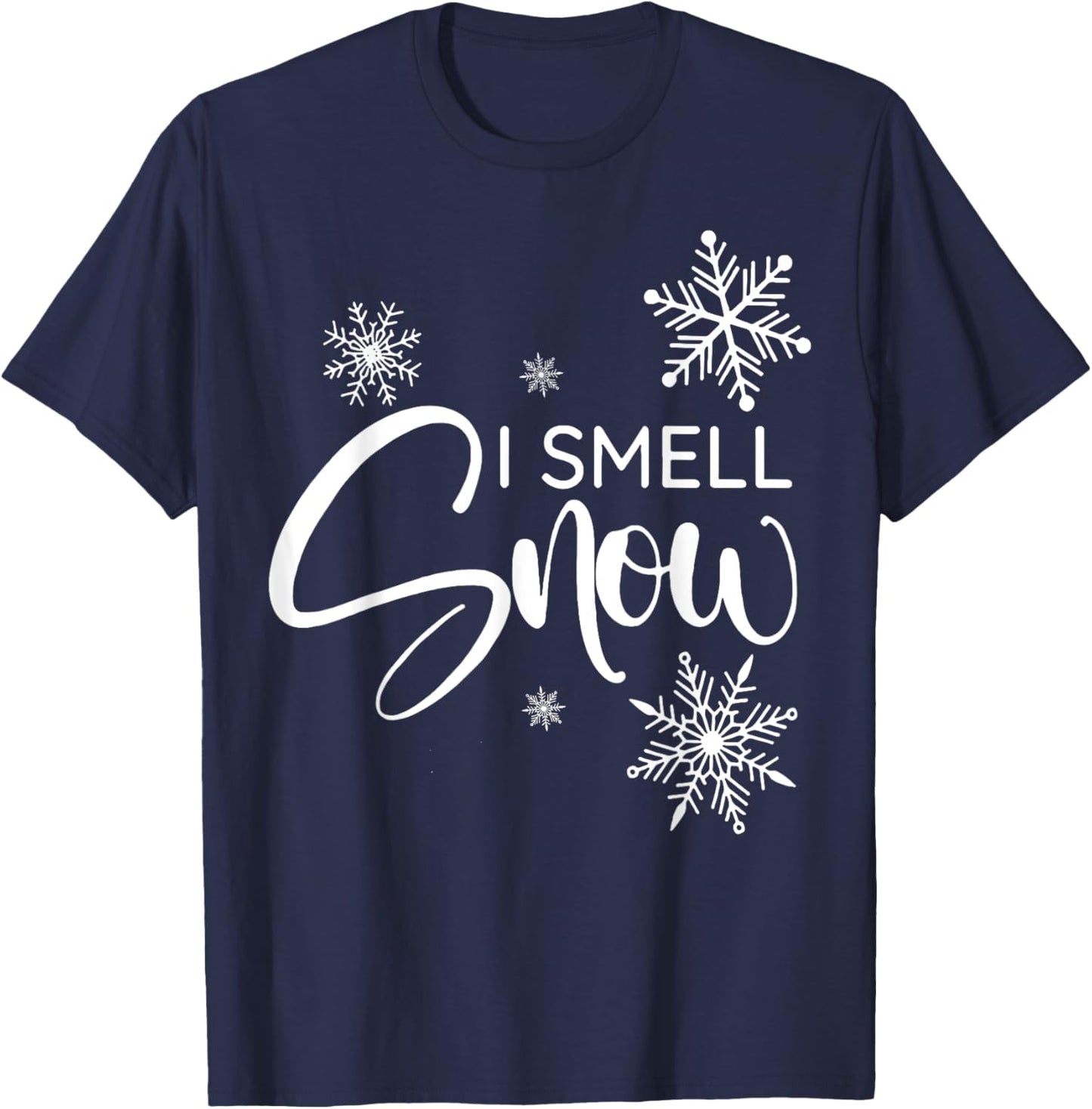 I Smell Snow T-Shirt - T-Shirt | Navy
