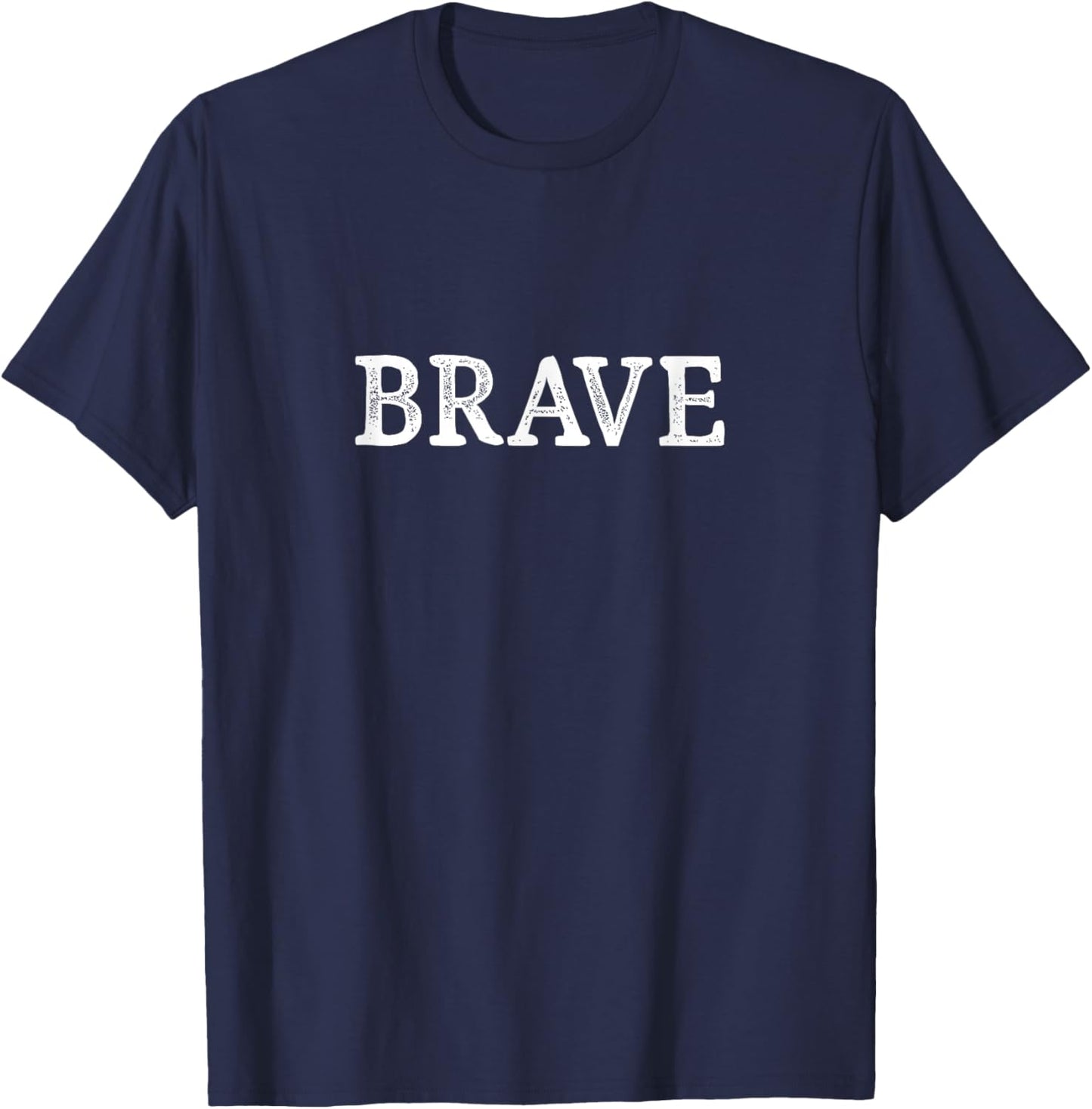 Brave - Vintage Style T-Shirt - T-Shirt | Navy