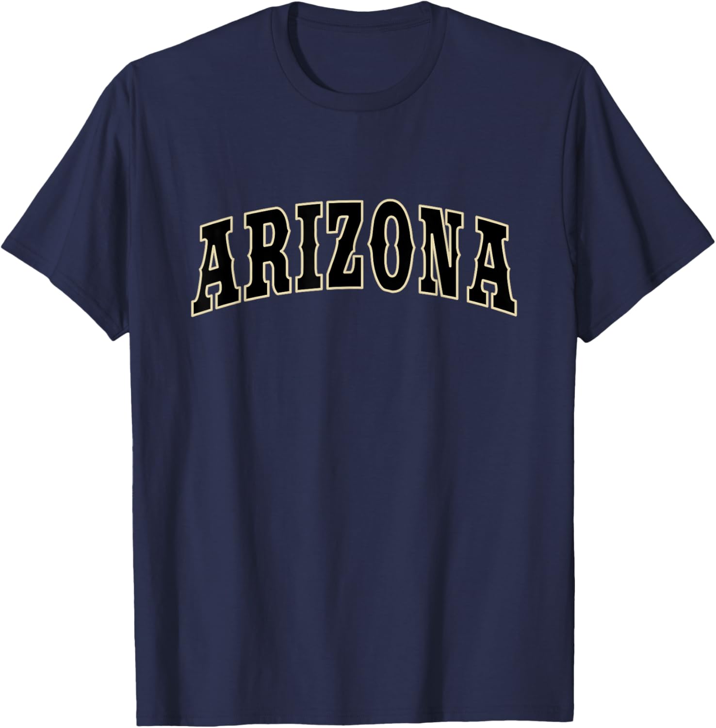 Arizona - Throwback Design - Classic T-Shirt - T-Shirt | Navy