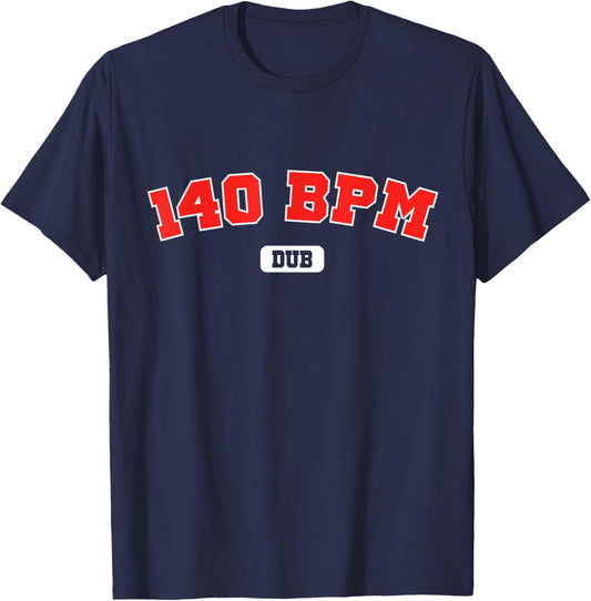 Dubstep Design | Dub Dubstep 140 BPM T-Shirt - T-Shirt | Navy