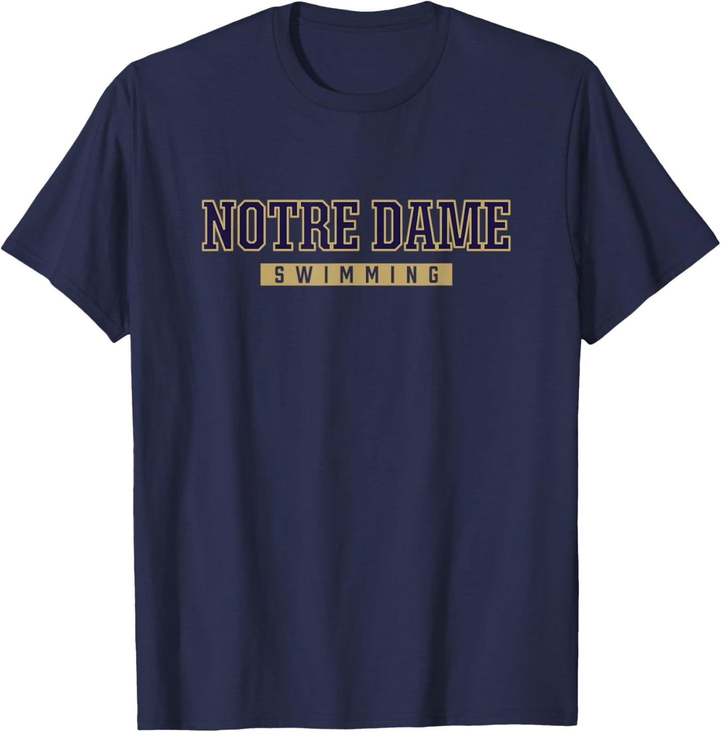 Notre Dame High School Swimming T-Shirt - T-Shirt | Navy