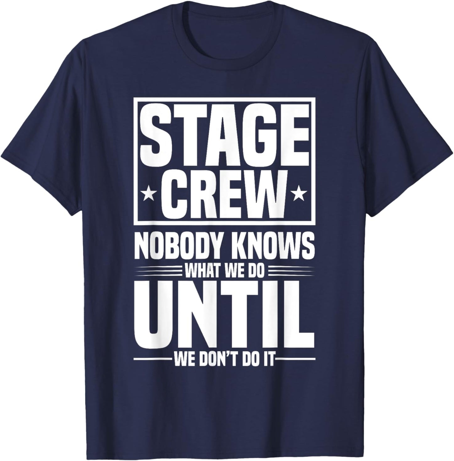 Stage Crew T-Shirt - T-Shirt | Navy