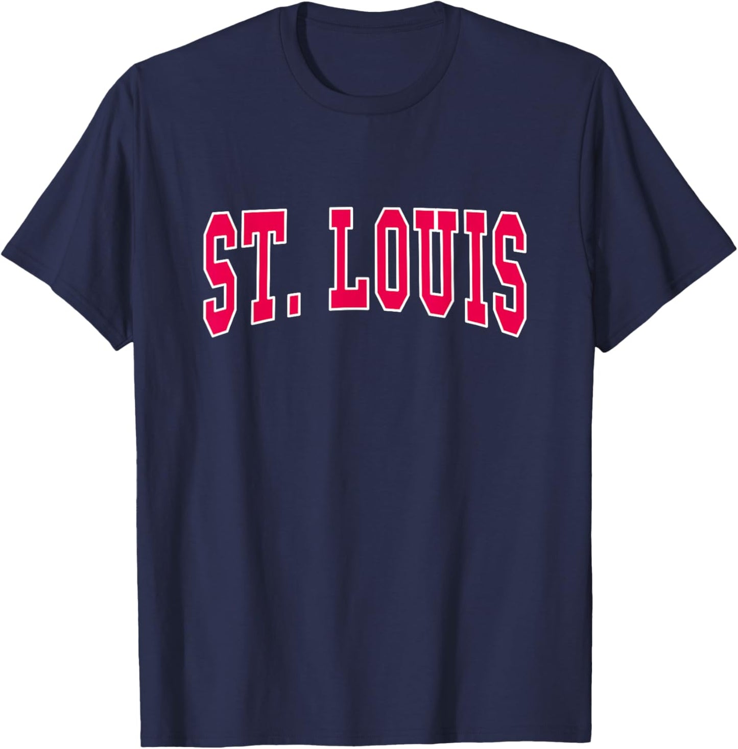 St. Louis - Hometown Pride - Throwback Design - Classic T-Shirt - T-Shirt | Navy
