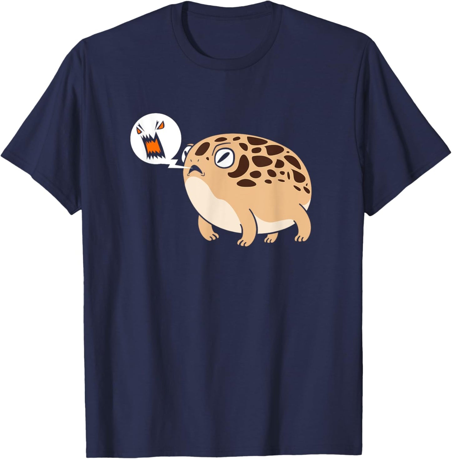 Cute Desert Rain Frog Lover Angry Frog T-Shirt - T-Shirt | Navy