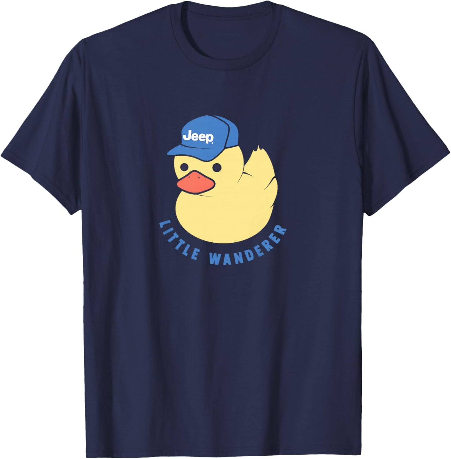 Kids Jeep Duck Little Wanderer - Officially Licensed T-Shirt - T-Shirt | Navy