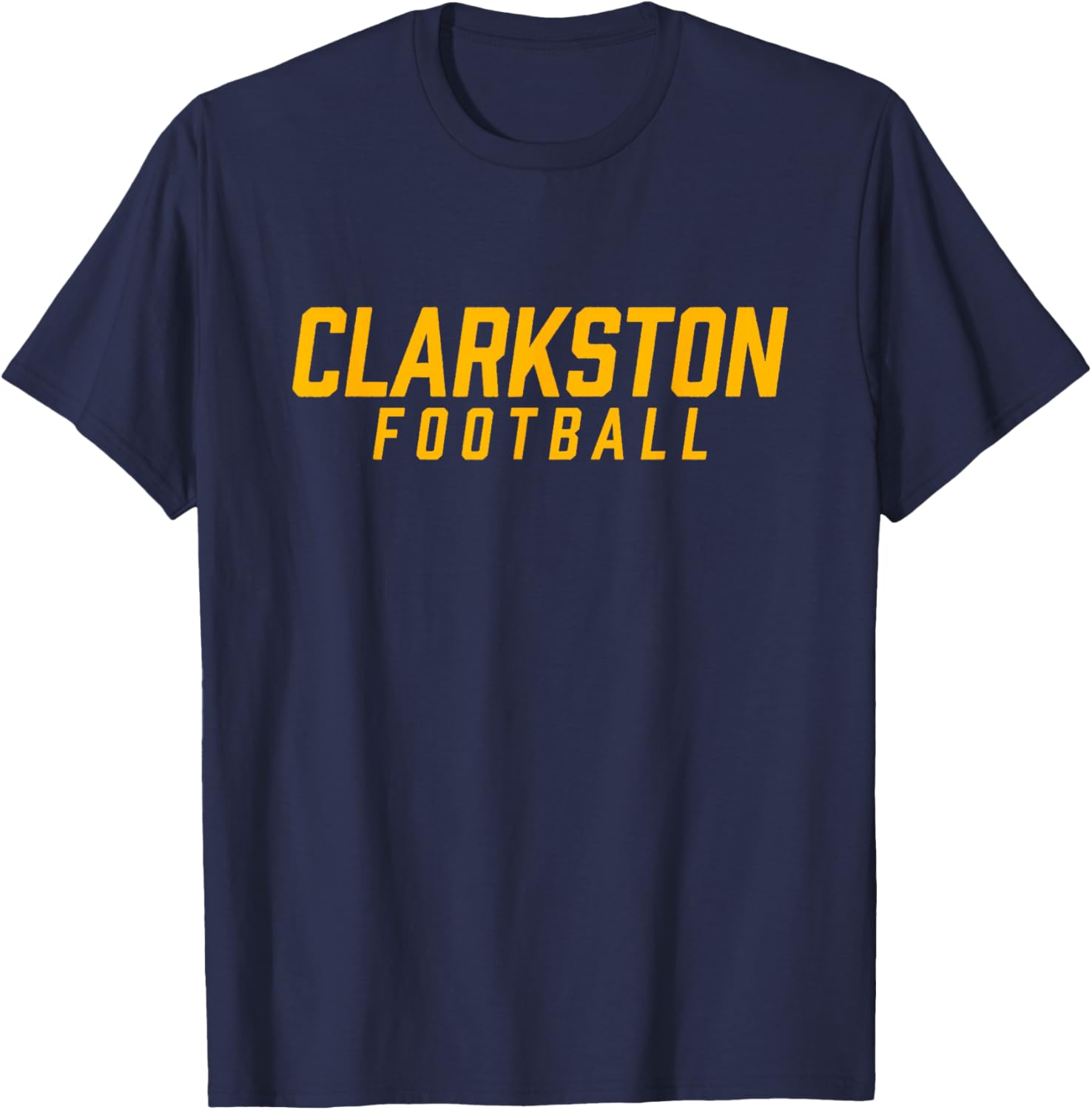 Clarkston High School Football Team T-Shirt - T-Shirt | Navy
