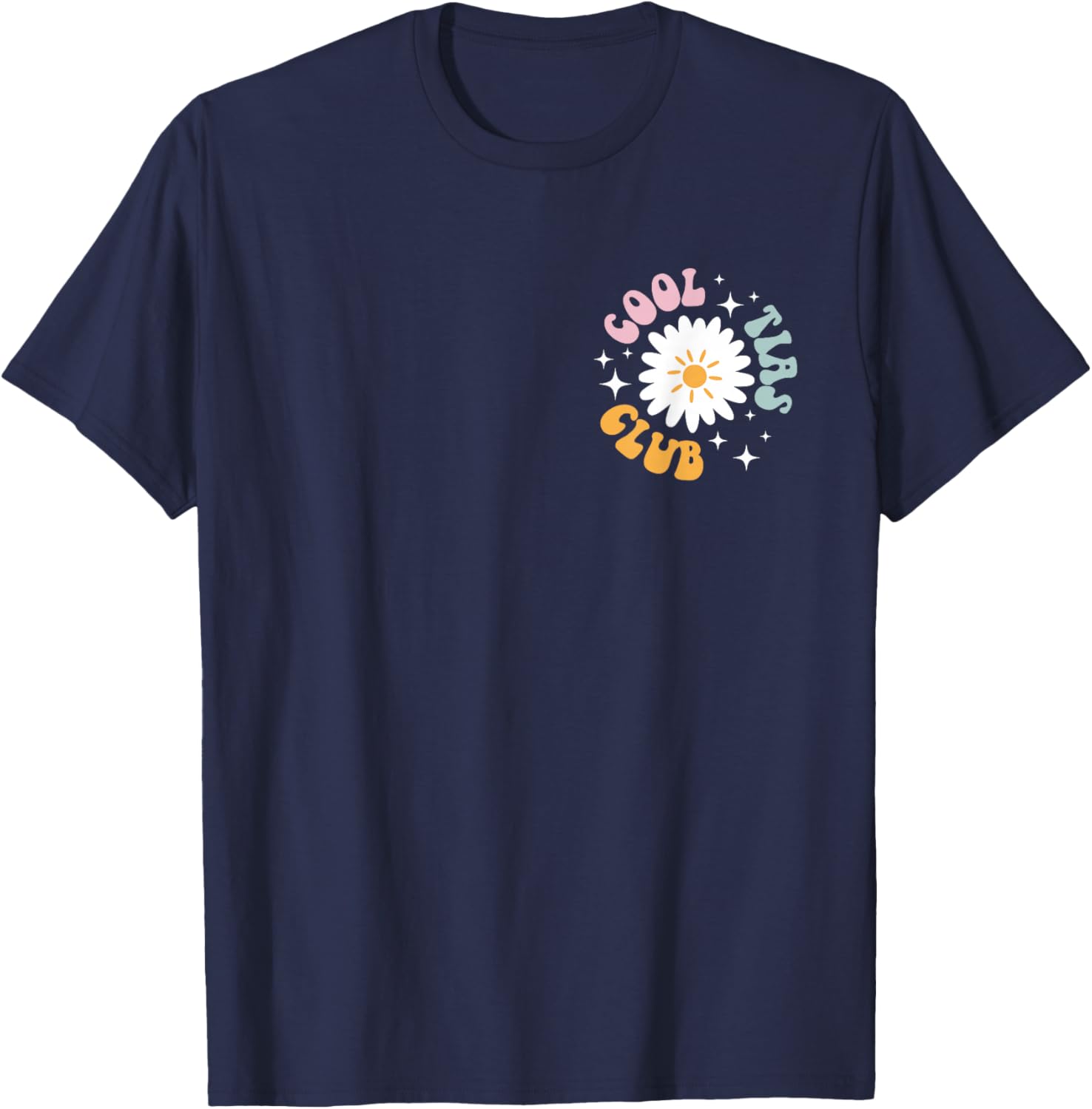 Cool Tias Club Tia Aunt Groovy Tia Auntie T-Shirt - T-Shirt | Navy