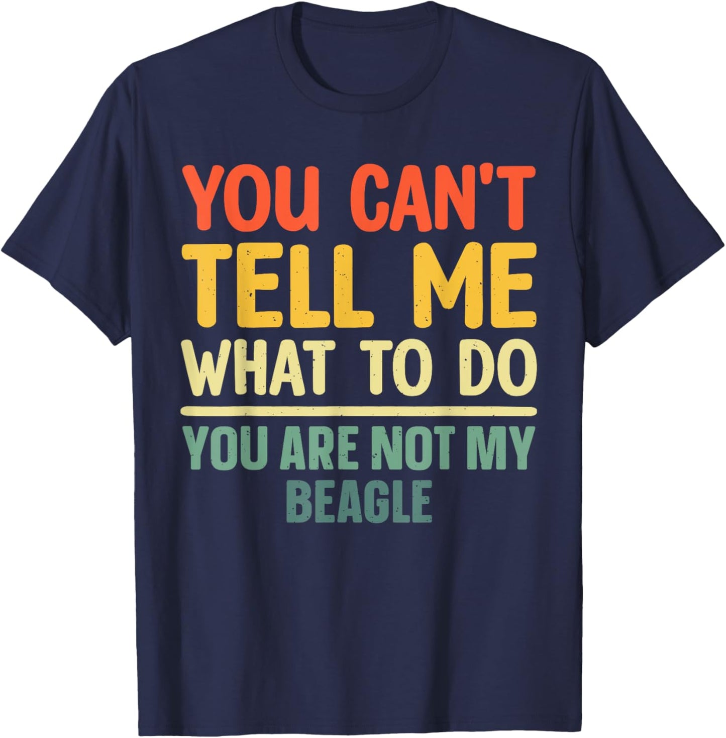 Funny Beagle Design Women Hound Beagle Dog Lovers T-Shirt - T-Shirt | Navy