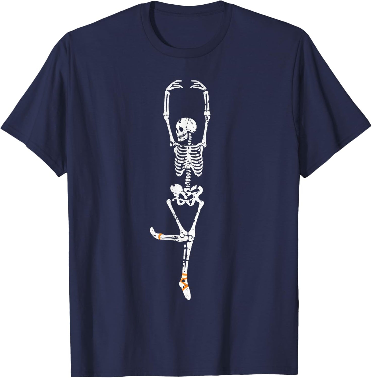 Ballet Dancer Teacher Halloween T-Shirt - T-Shirt | Navy