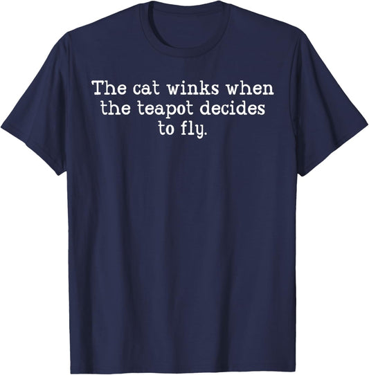 Nonsensical Shirts With Random Sayings For Boys Teens Funny T-Shirt - T-Shirt | Navy