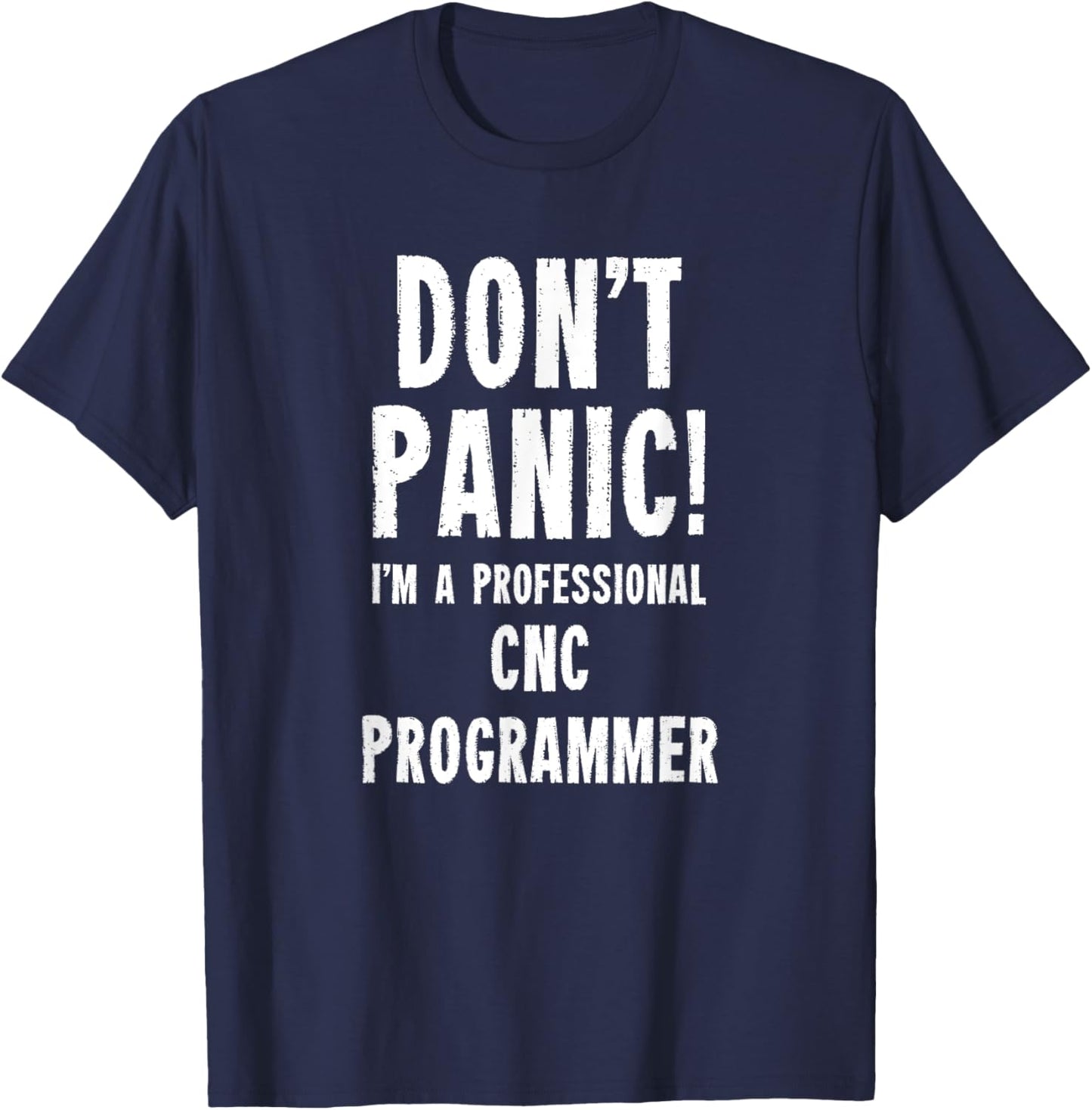 CNC Programmer T-Shirt - T-Shirt | Navy