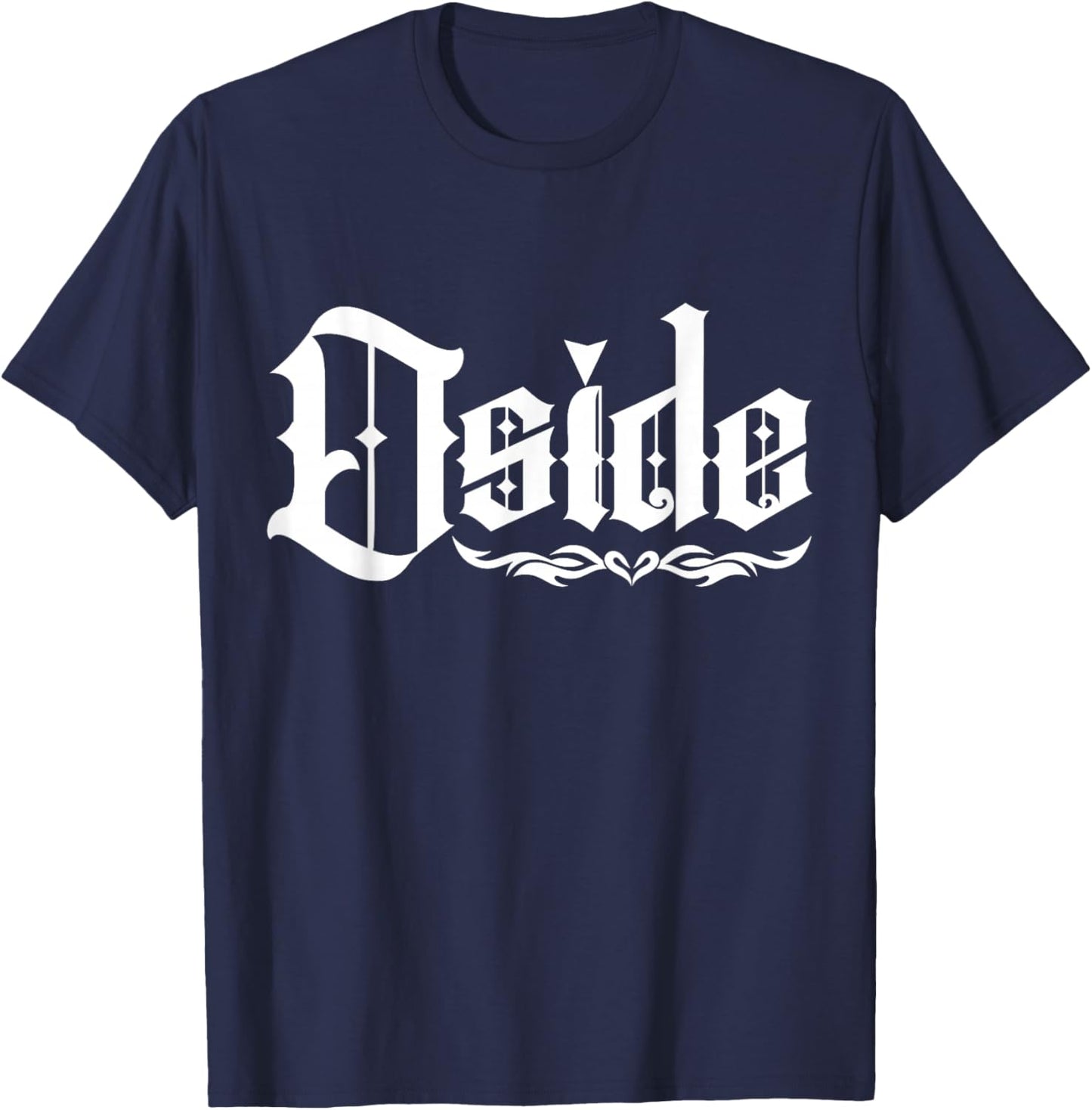 Oside Oceanside San Diego California T-Shirt - T-Shirt | Navy