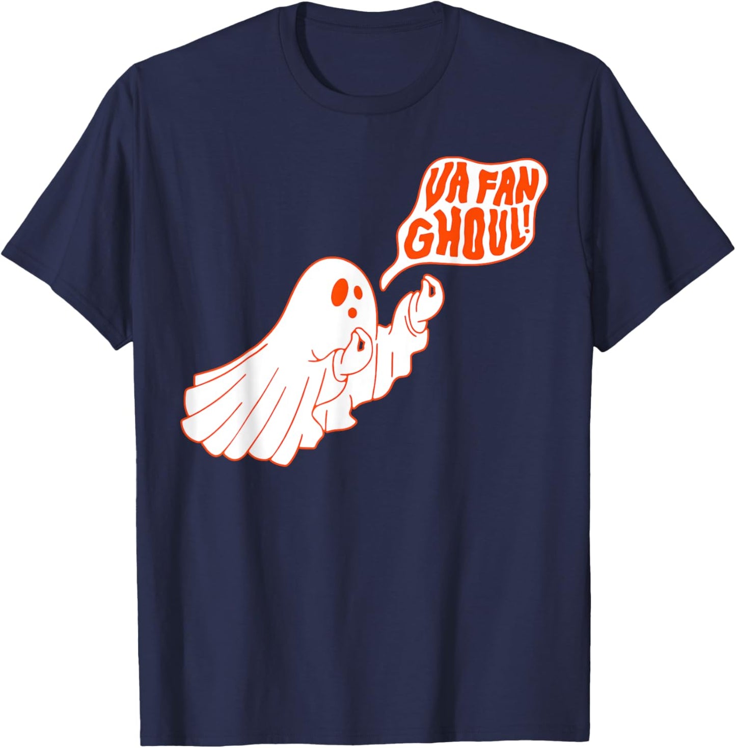 Va Fan Ghoul T-Shirt - T-Shirt | Navy