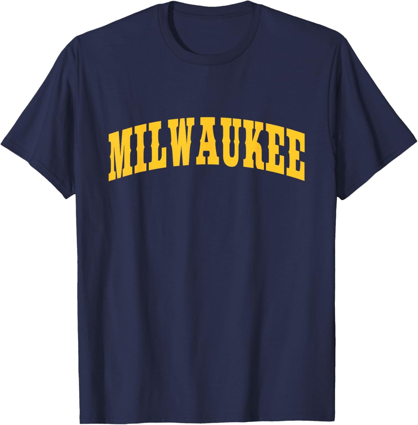 MILWAUKEE - Throwback Design - Classic T-Shirt - T-Shirt | Navy