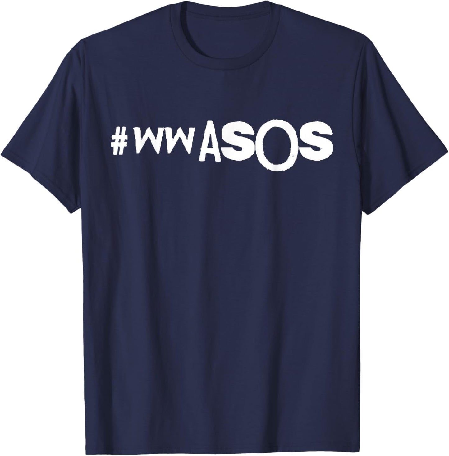 #WWASOS, Animal Rescue T-Shirt - T-Shirt | Navy