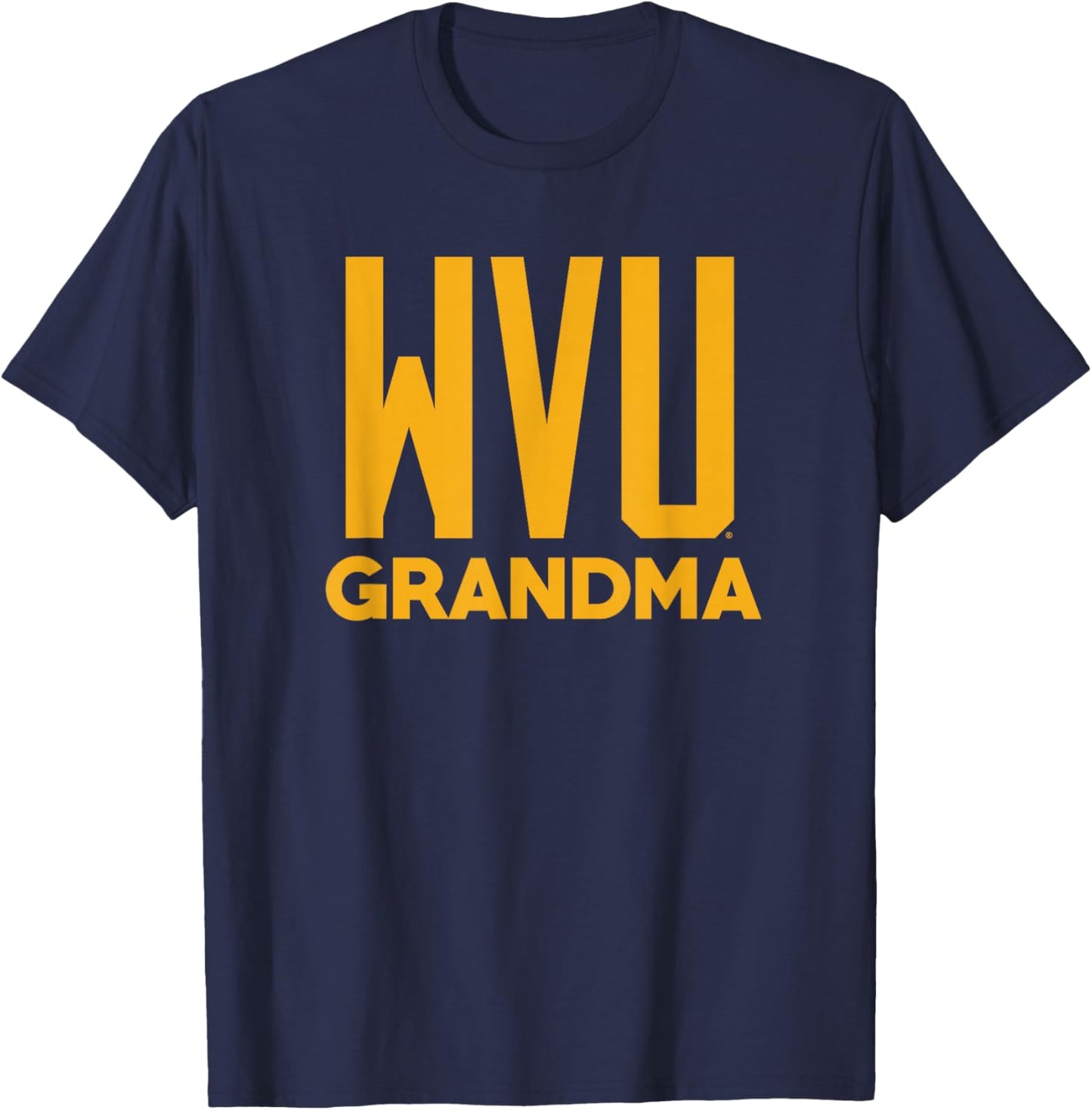 Campus Lab West Virginia University Mountaineers Grandma T-Shirt - T-Shirt | Navy