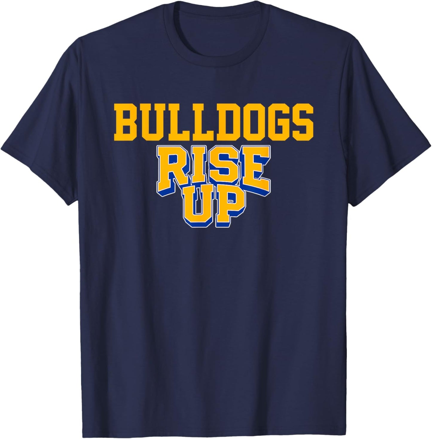 Venus Bulldogs Rise Up HS T-Shirt - T-Shirt | Navy