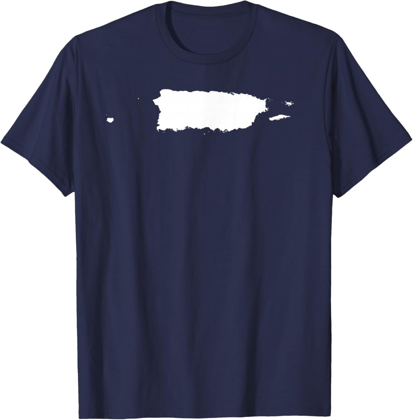 Puerto Rico Island Hispanic Boricua Rica Heritage Month T-Shirt - T-Shirt | Navy