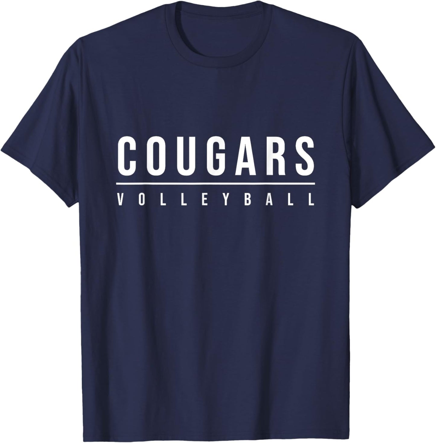 Cougars Volleyball T-Shirt - T-Shirt | Navy