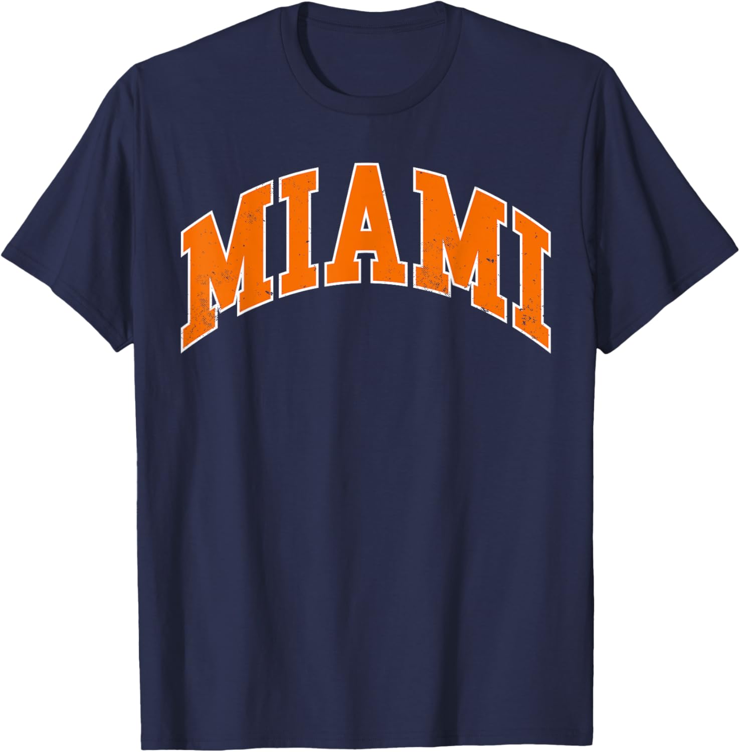 Miami retro city T-Shirt - T-Shirt | Navy