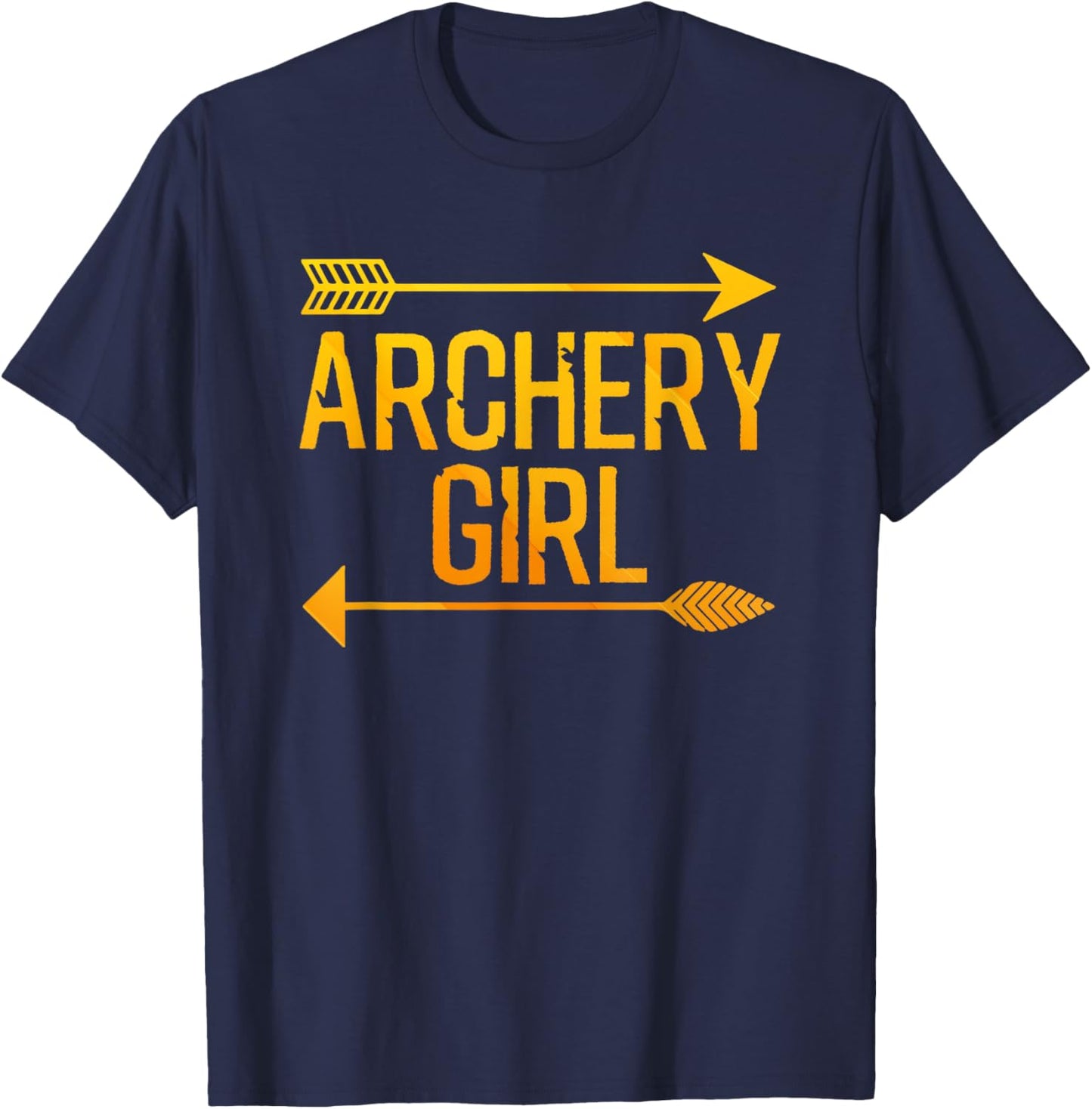 Cool Archery Art For Girls Women Crossbow Bow Hunting Archer T-Shirt - T-Shirt | Navy