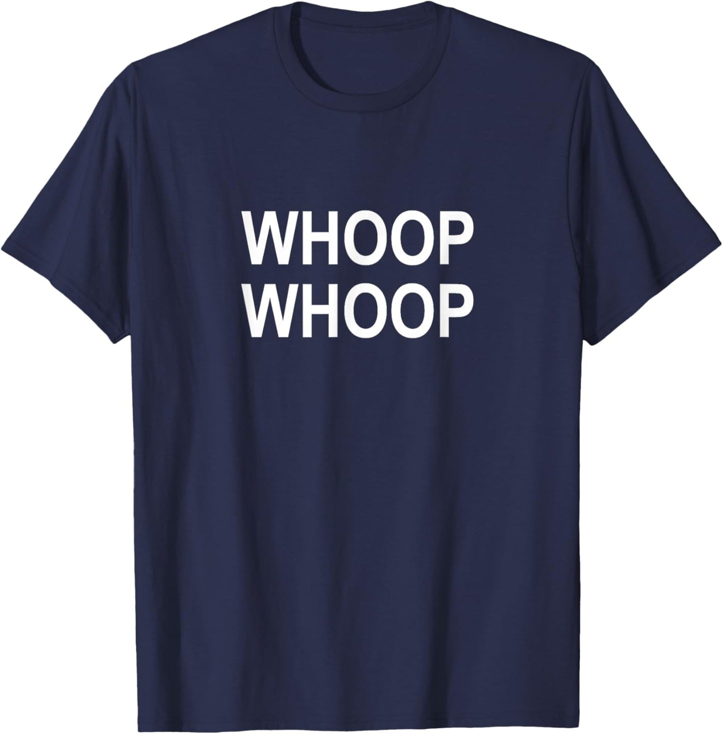 Whoop Whoop - Black Adult Classic Fit T-Shirt - T-Shirt | Navy