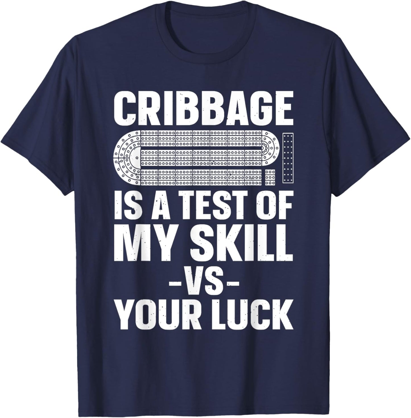 Funny Cribbage Design Women Card Game Cribbage Lover T-Shirt - T-Shirt | Navy