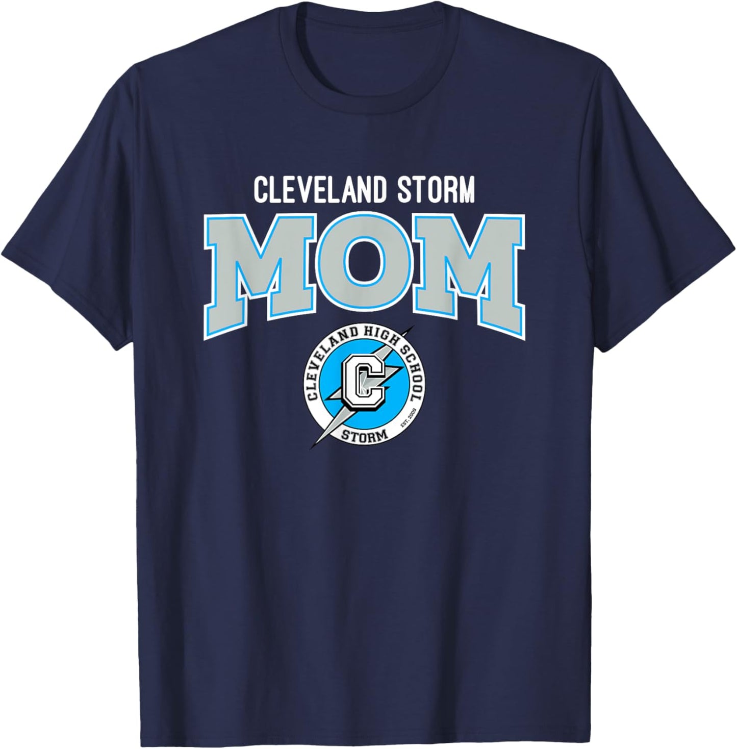 Cleveland Storm Logo Mom HS T-Shirt - T-Shirt | Navy