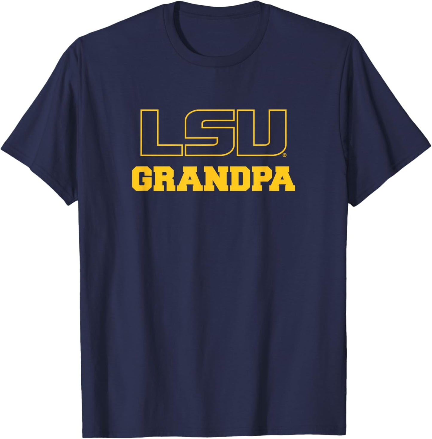 LSU Tigers Grandpa T-Shirt - T-Shirt | Navy