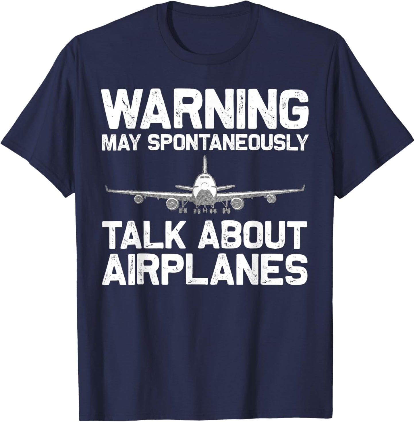 Funny Airplane Novelty Women Plane Aviation Pilot T-Shirt - T-Shirt | Navy