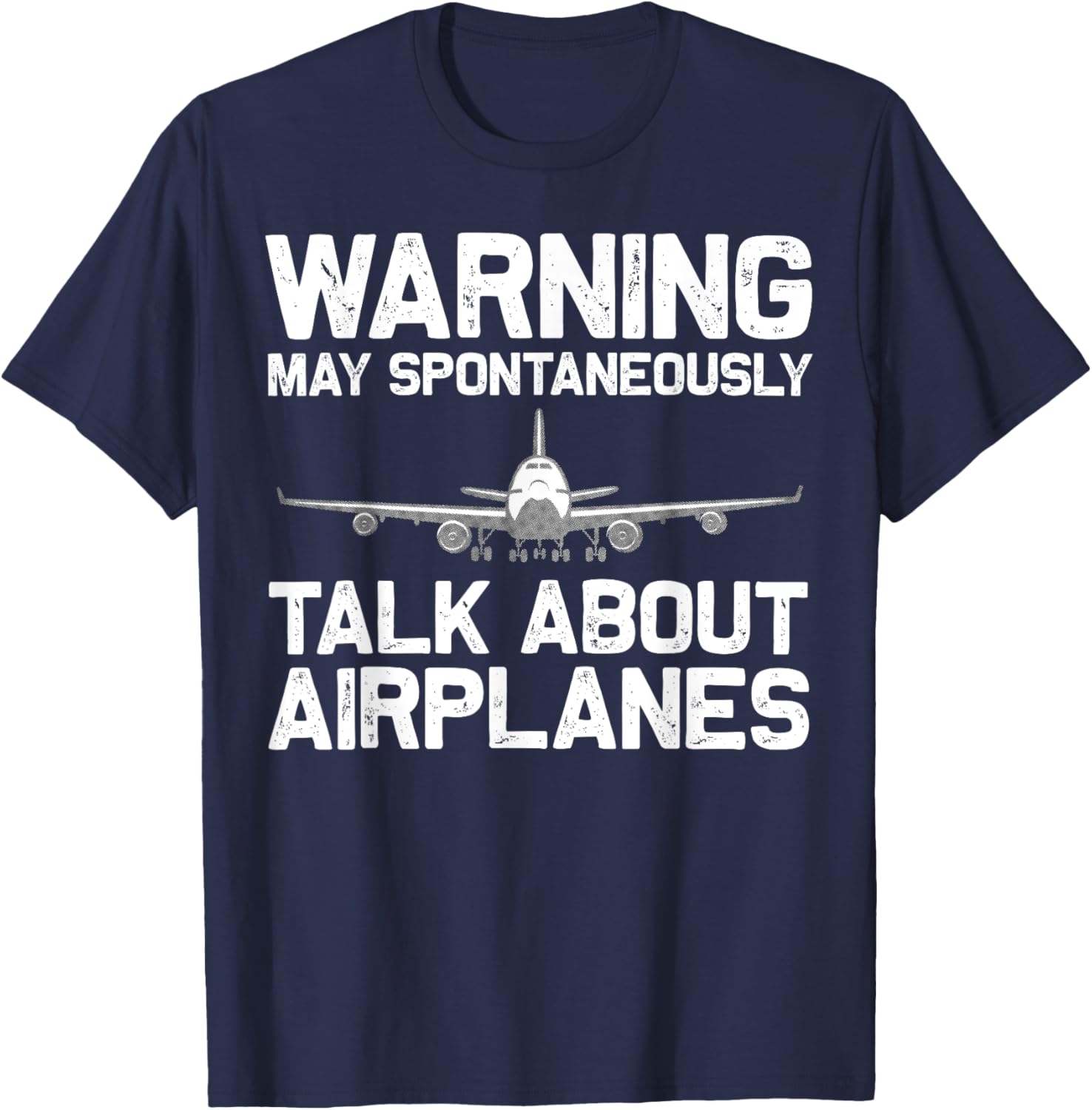 Funny Airplane Novelty Women Plane Aviation Pilot T-Shirt - T-Shirt | Navy