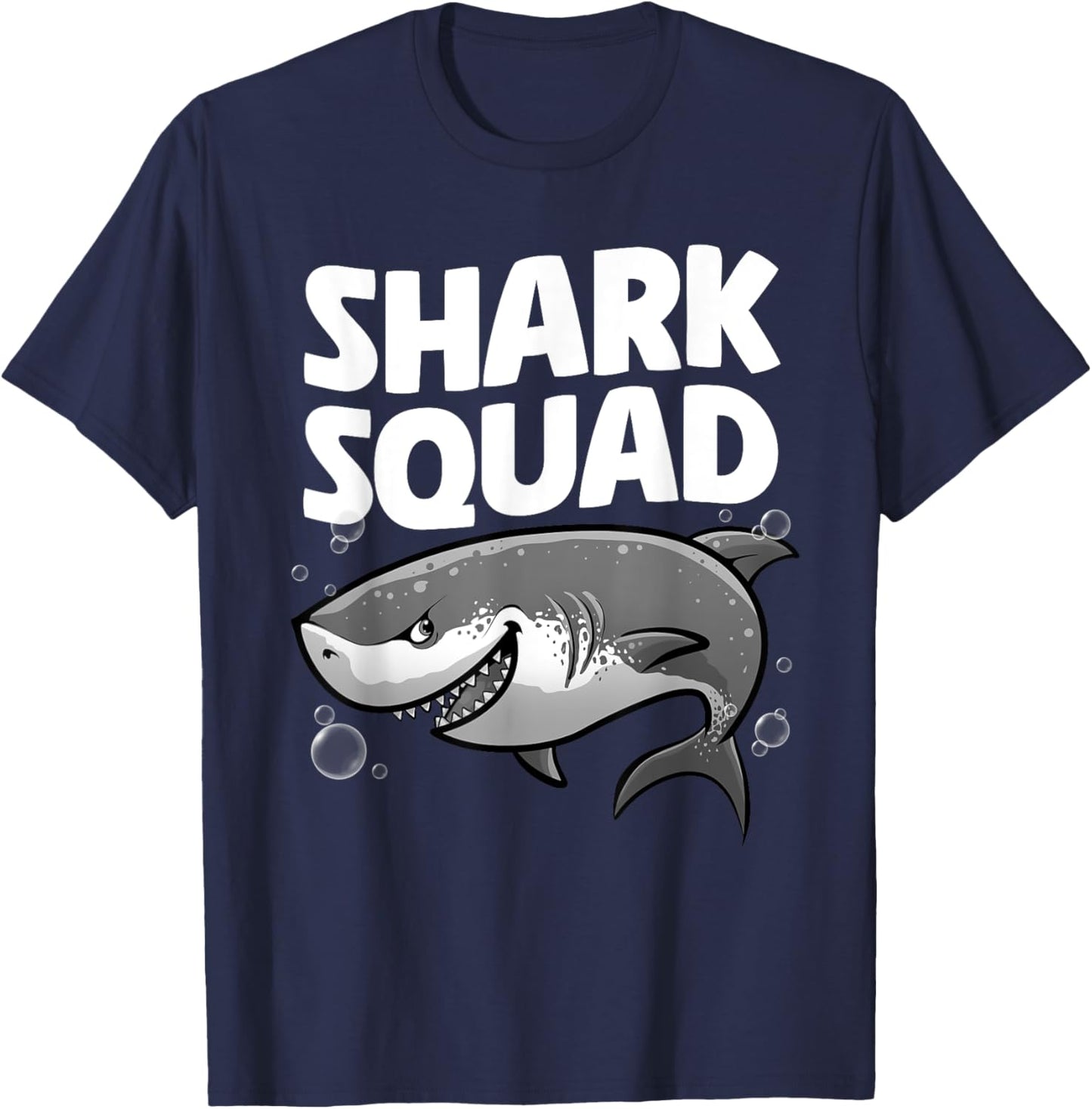 Best Shark Art For Boys Girls Kids Shark Related Shark Lover T-Shirt - T-Shirt | Navy