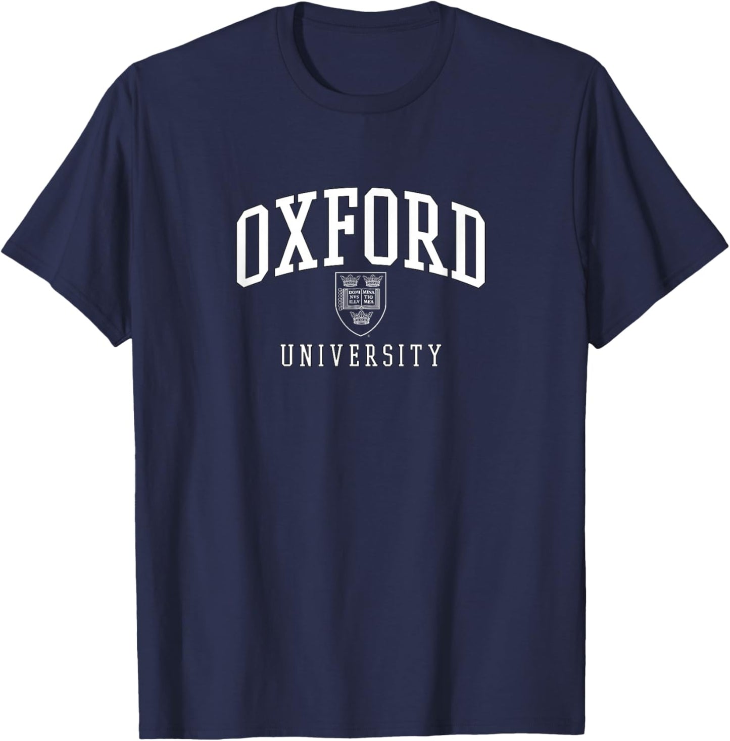 University of Oxford Oxford White Logo T-Shirt - T-Shirt | Navy