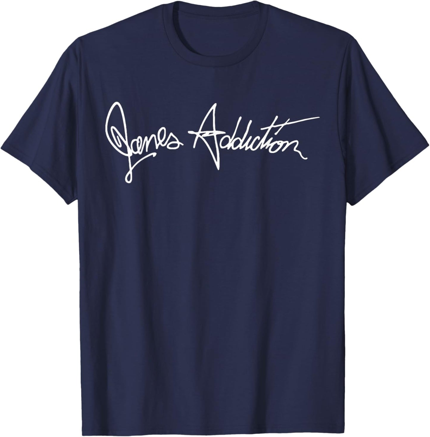 Jane’s Addiction Classic Logo in Black T-Shirt - T-Shirt | Navy