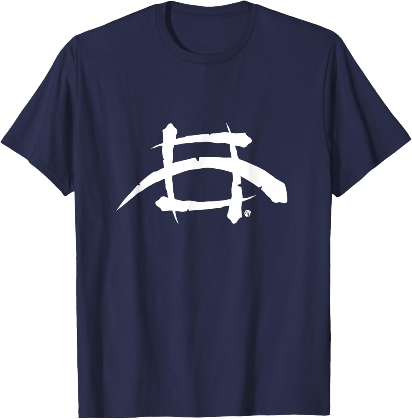 WoD Werewolf Children of Gaia Icon White T-Shirt - T-Shirt | Navy