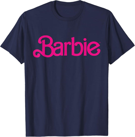 Barbie 1980's Logo T-Shirt - T-Shirt | Navy