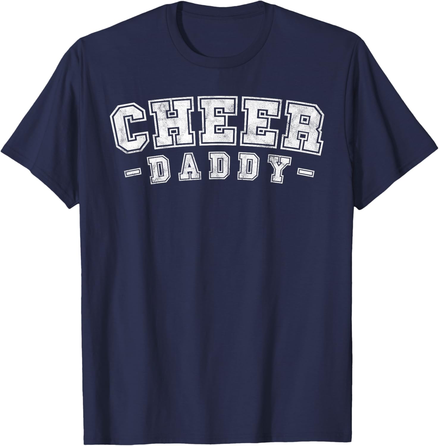 Loud Proud Cheer dad daddy Cheerleading father's day men T-Shirt - T-Shirt | Navy