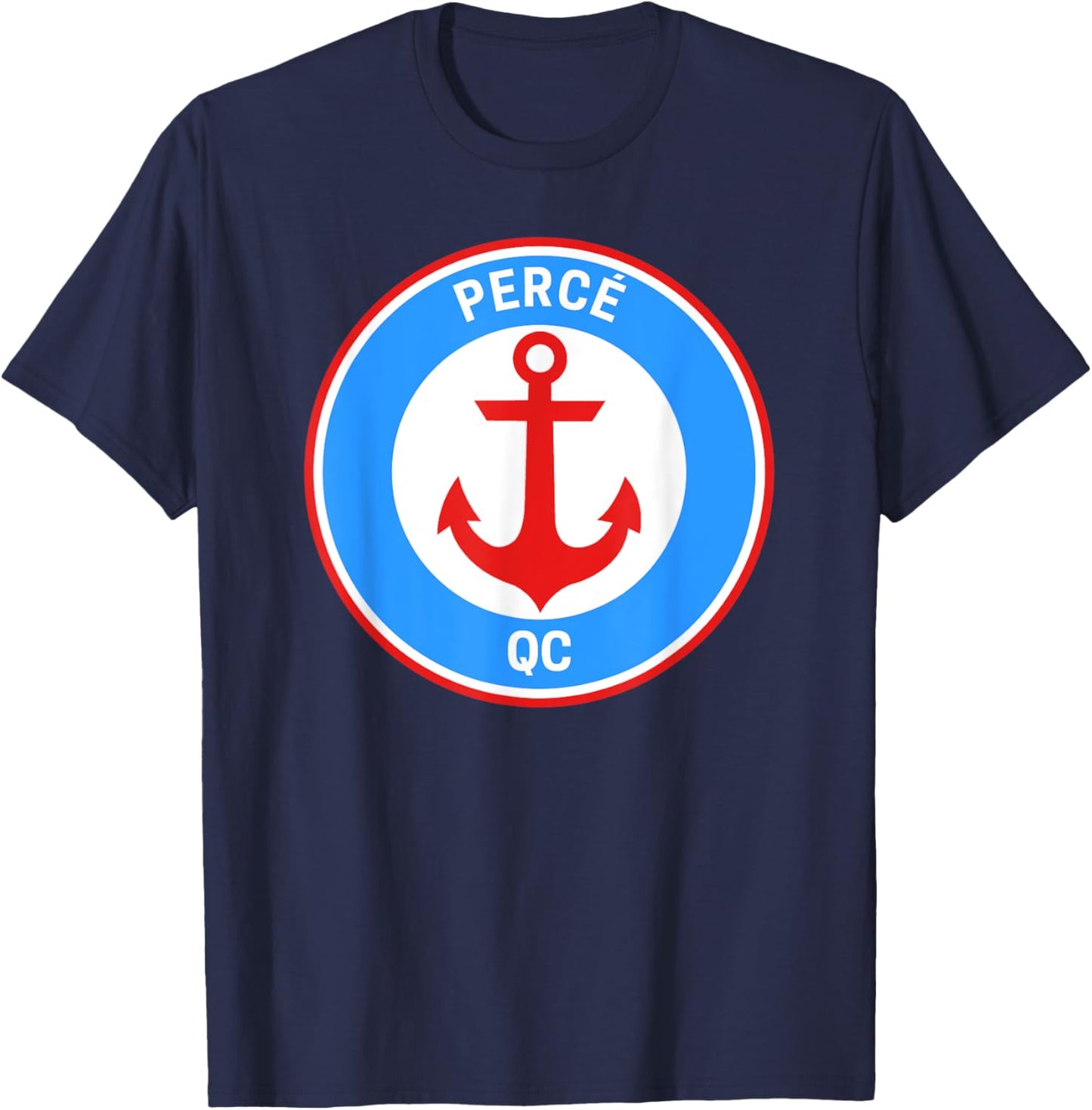 Vintage Perce Quebec T-Shirt - T-Shirt | Navy