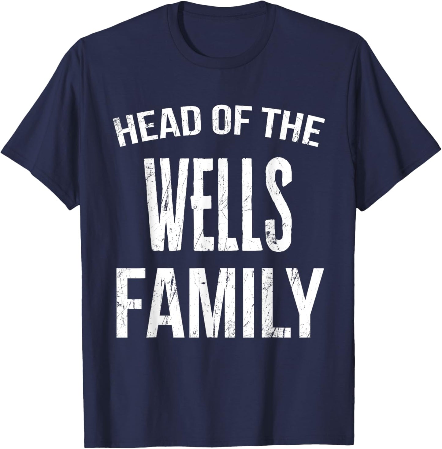 Head Of The Wells Family Reunion T-Shirt - T-Shirt | Navy