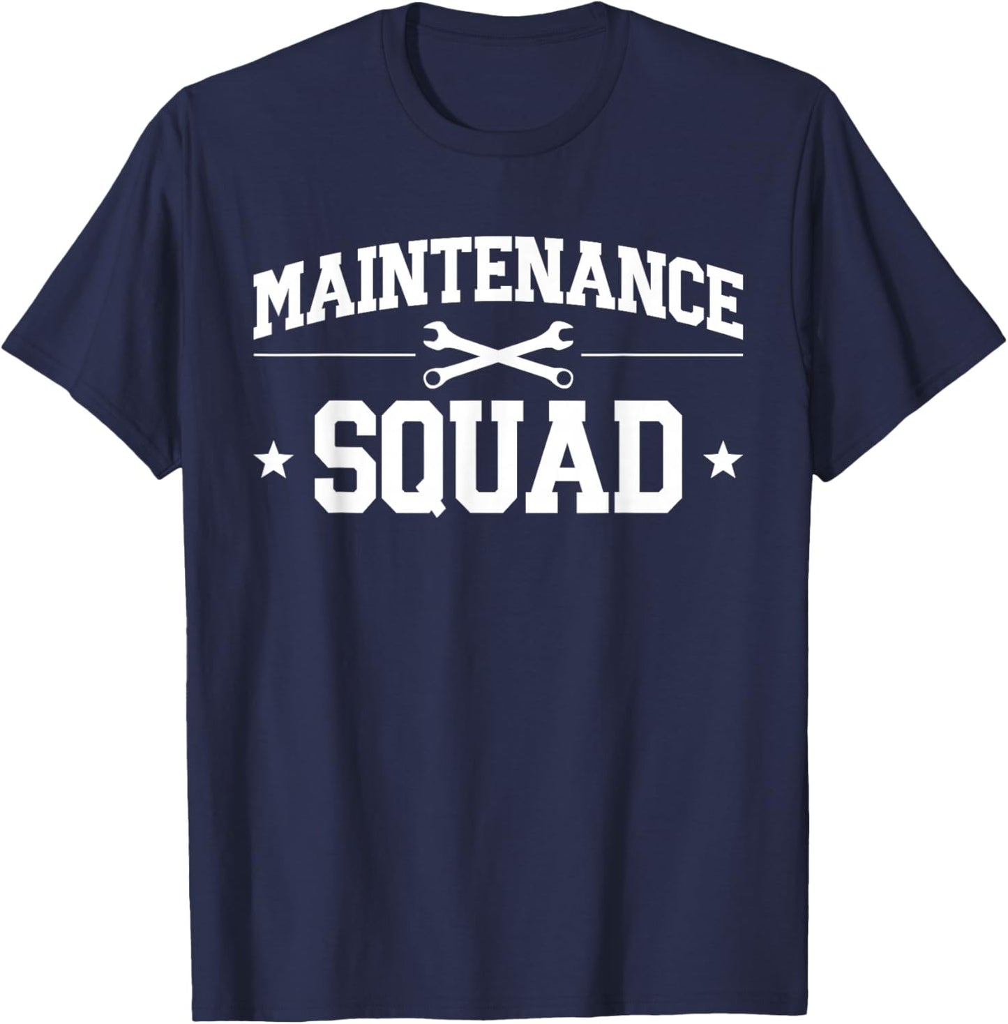 Maintenance Squad Maintenance Technician T-Shirt - T-Shirt | Navy