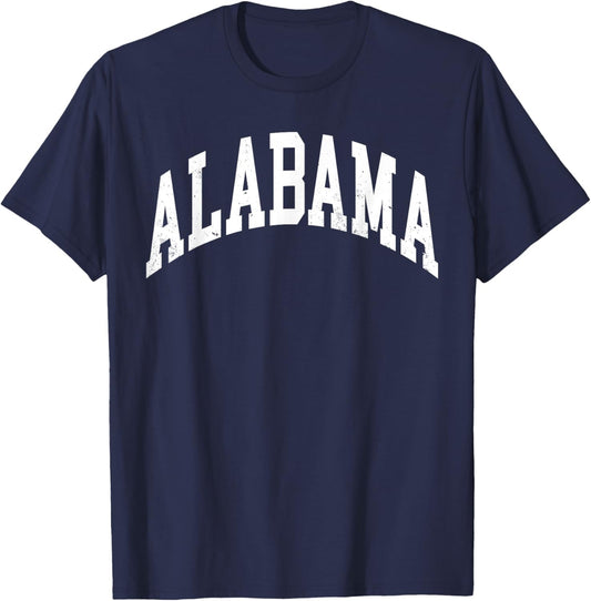 Alabama retro city T-Shirt - T-Shirt | Navy